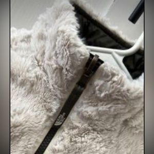 Reversible mossbud NorthFace Jacket